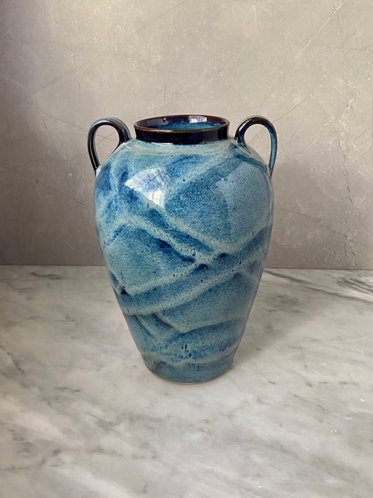 Vase with handles